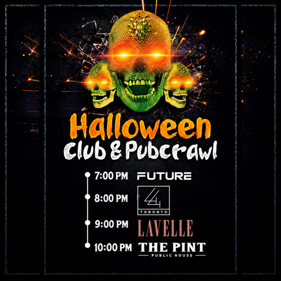 Halloween Pub & Club Crawl 2026!
